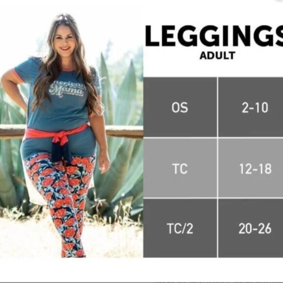 Lularoe Tall & Curvy leggings for women - Picture 7 of 7